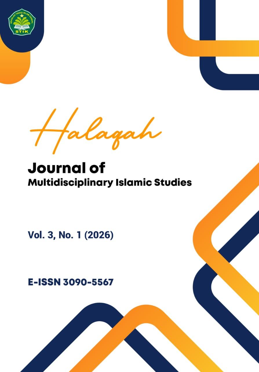 					View Vol. 3 No. 1 (2026): Halaqah: Journal of Multidisciplinary Islamic Studies
				